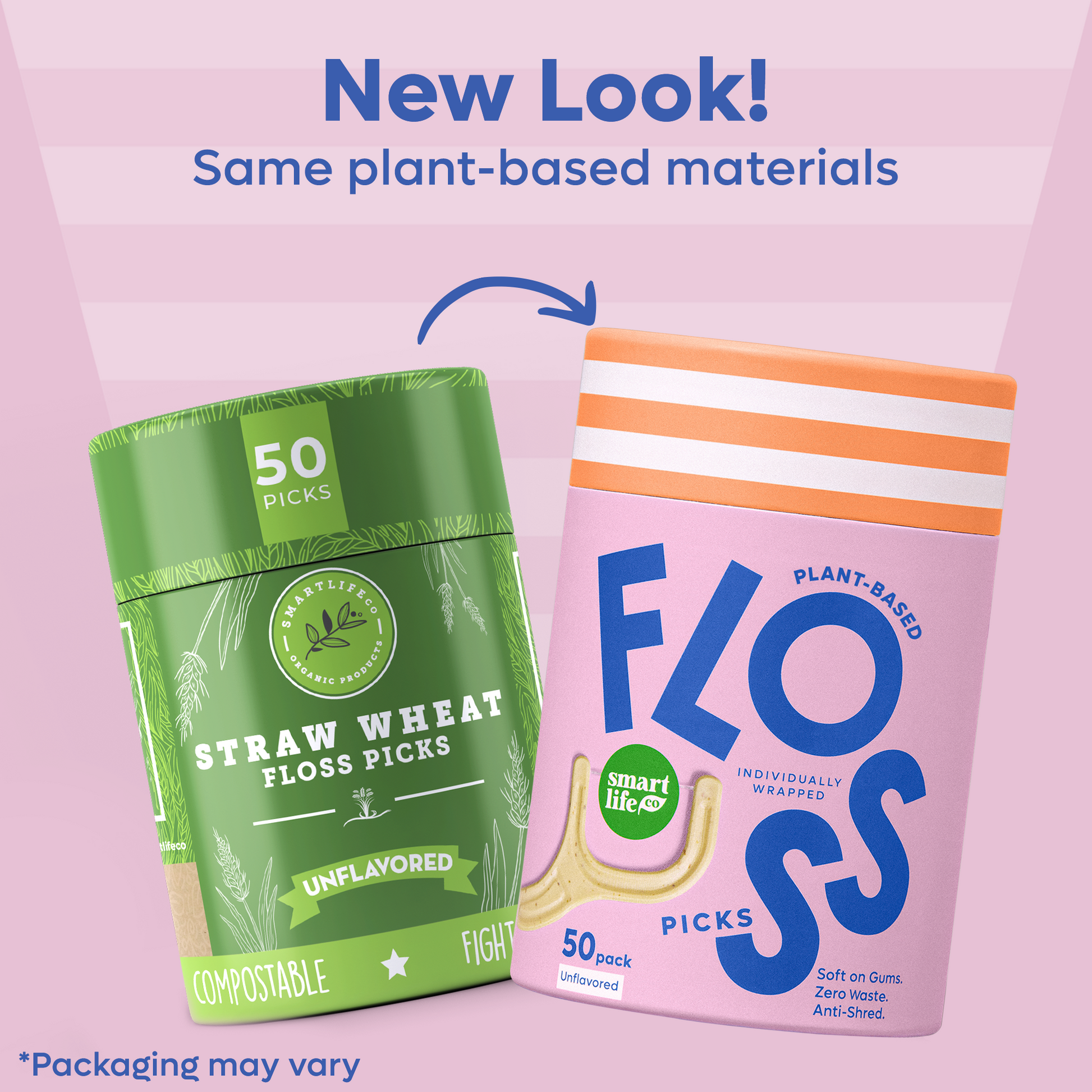 biodegradable individually wrapped floss picks