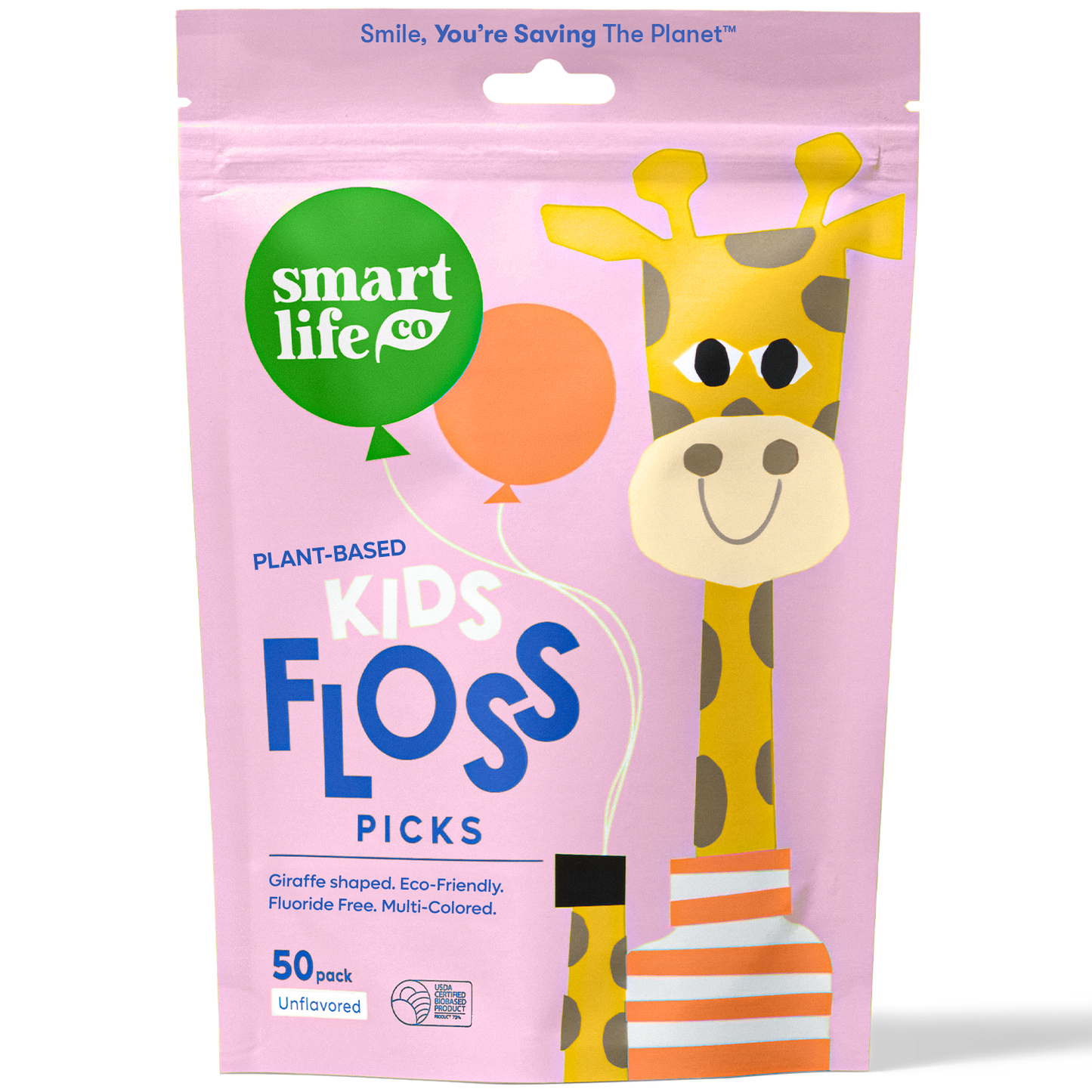 biodegradable kids flossers unflavored