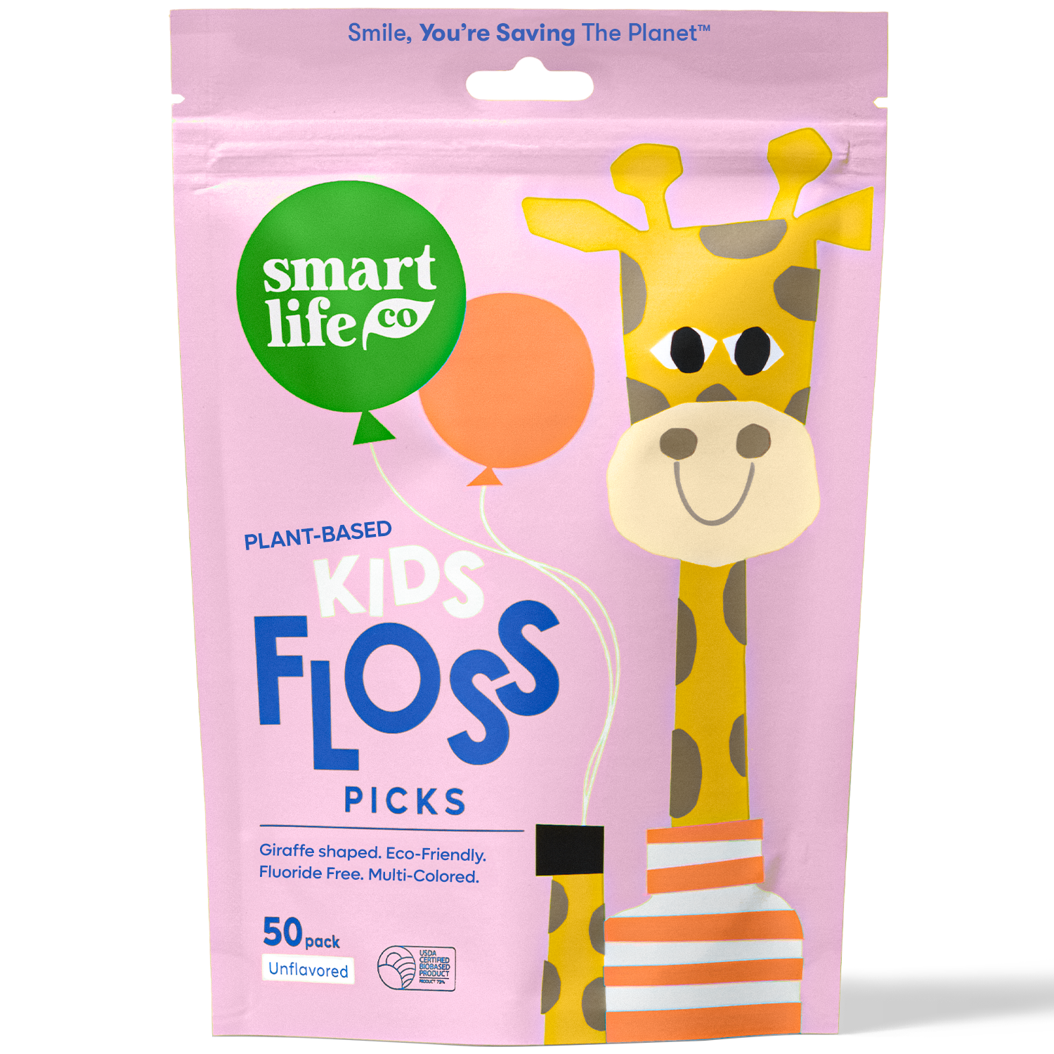 biodegradable kids flossers unflavored