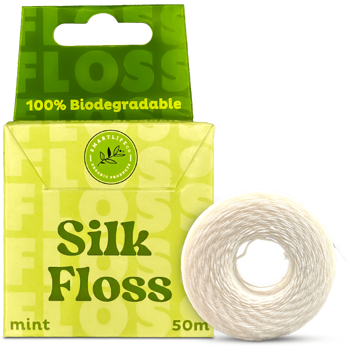Vegan Silk Dental Floss, var_mint