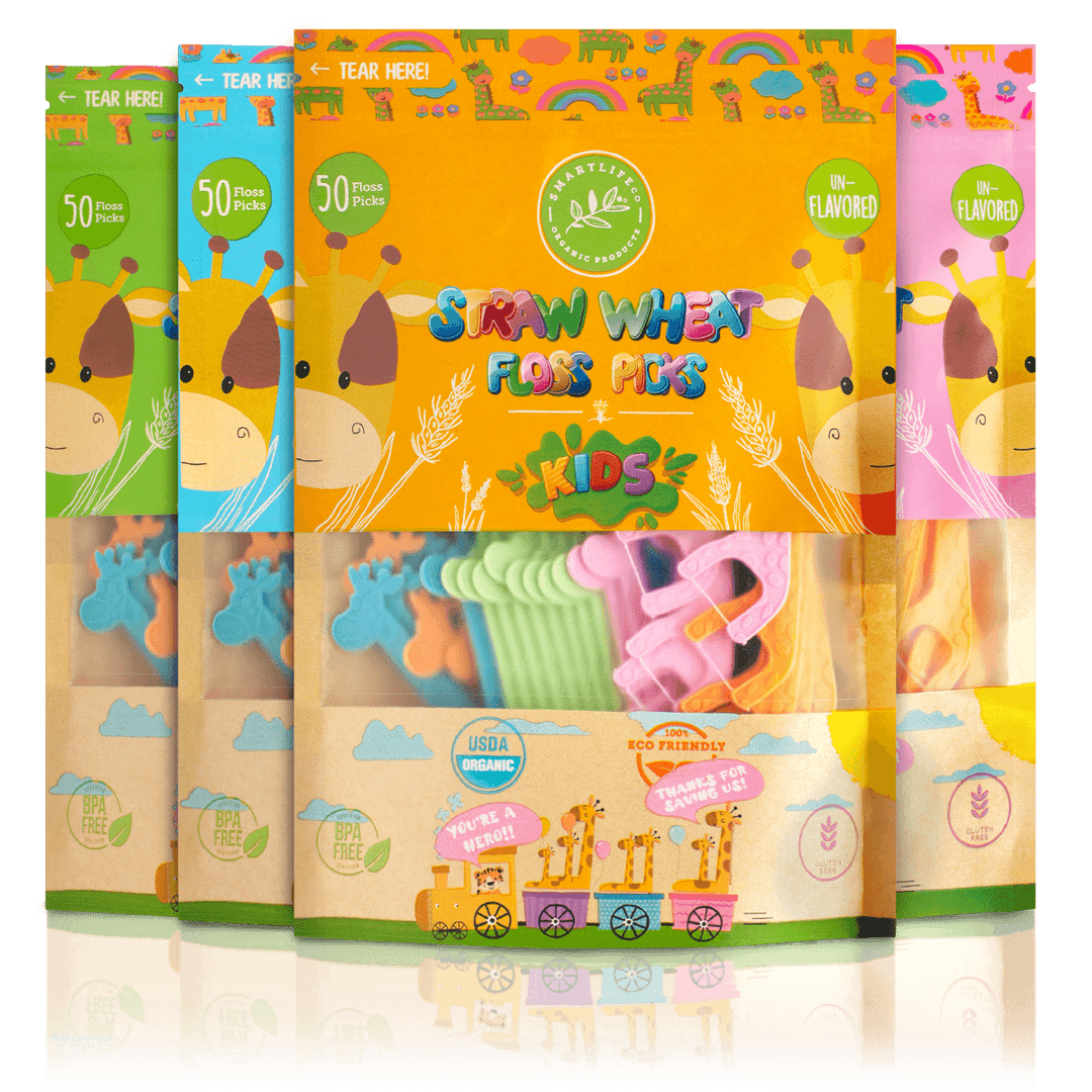 Biodegradable Kids Flossers (Unflavored) – SmartLifeco